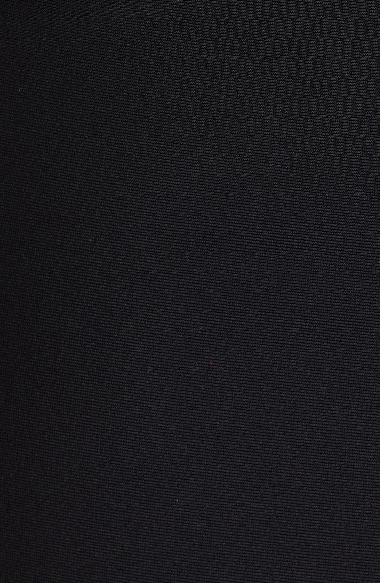 Ramy Brook Bianka Plunge One-Piece Swimsuit, Alternate, color, Black