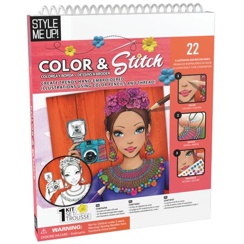 Color & Stitch Craft Activity Kit