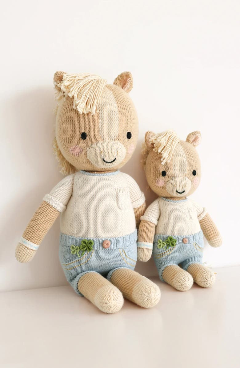 cuddle+kind Liam the Pony Stuffed Animal, Alternate, color, Blue