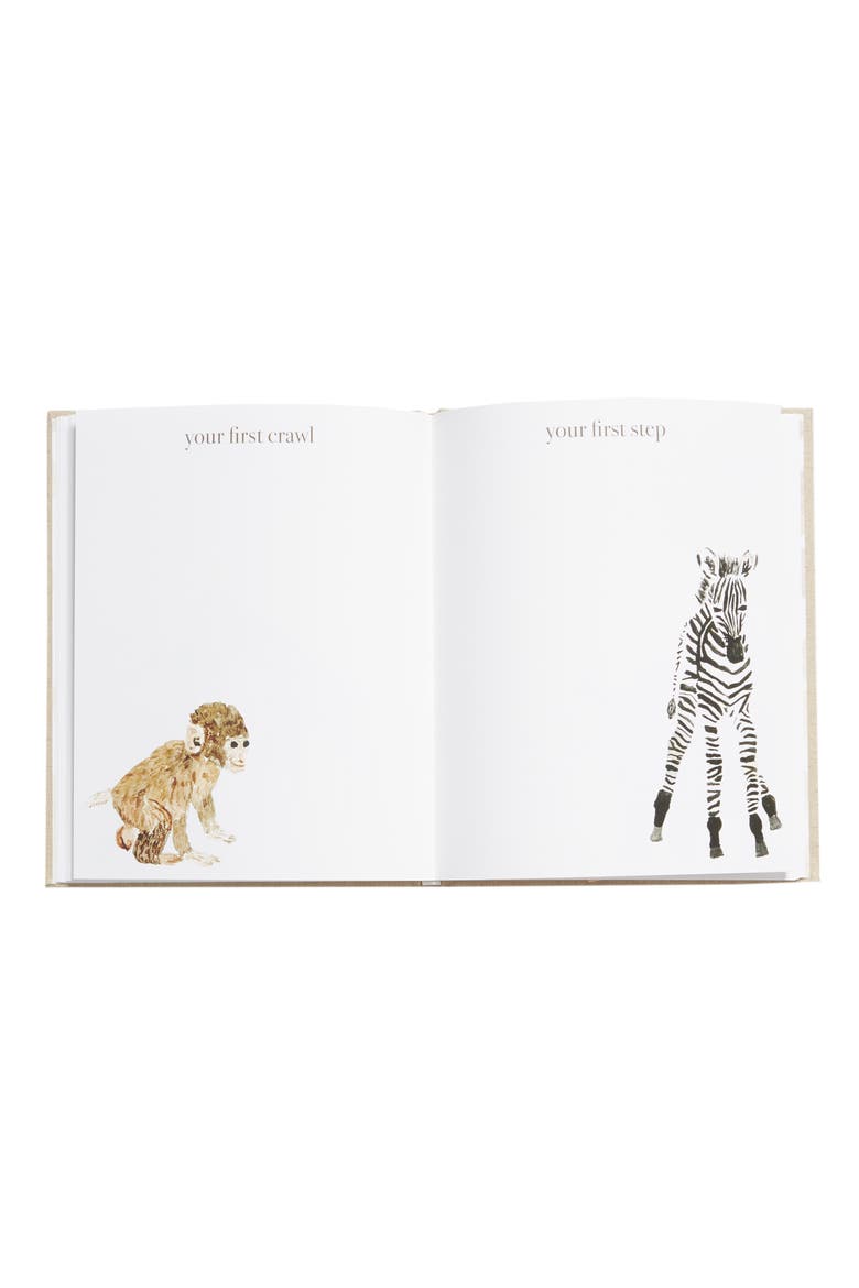 Peep's Paper Products Baby Book, Alternate, color, WHITE