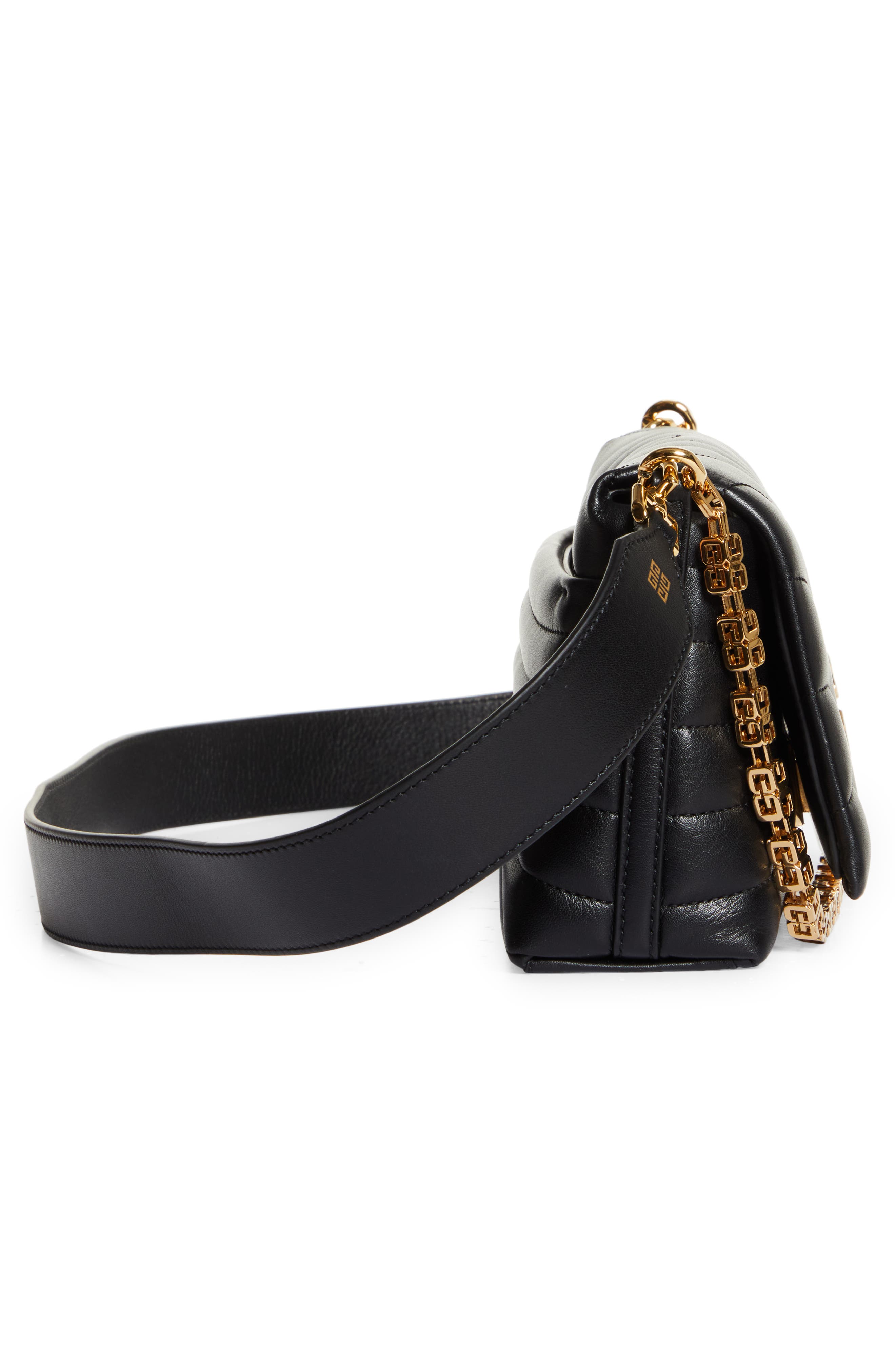 Givenchy Small 4G Quilted Leather Crossbody Bag, Alternate, color, 
