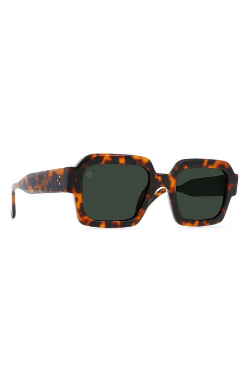 Raen Mystiq 52mm Polarized Square Sunglasses In Brown