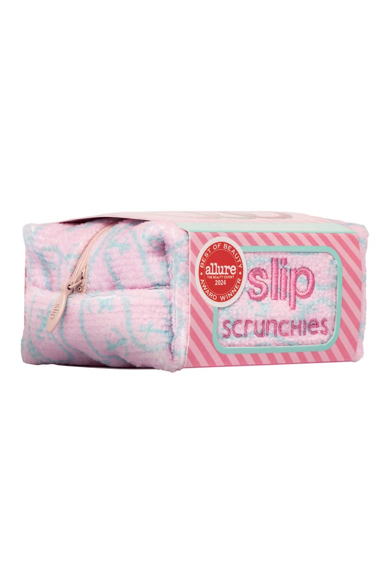 High Tide Pure Silk Skinny Scrunchie Set, Alternate, color, HIGH TIDE