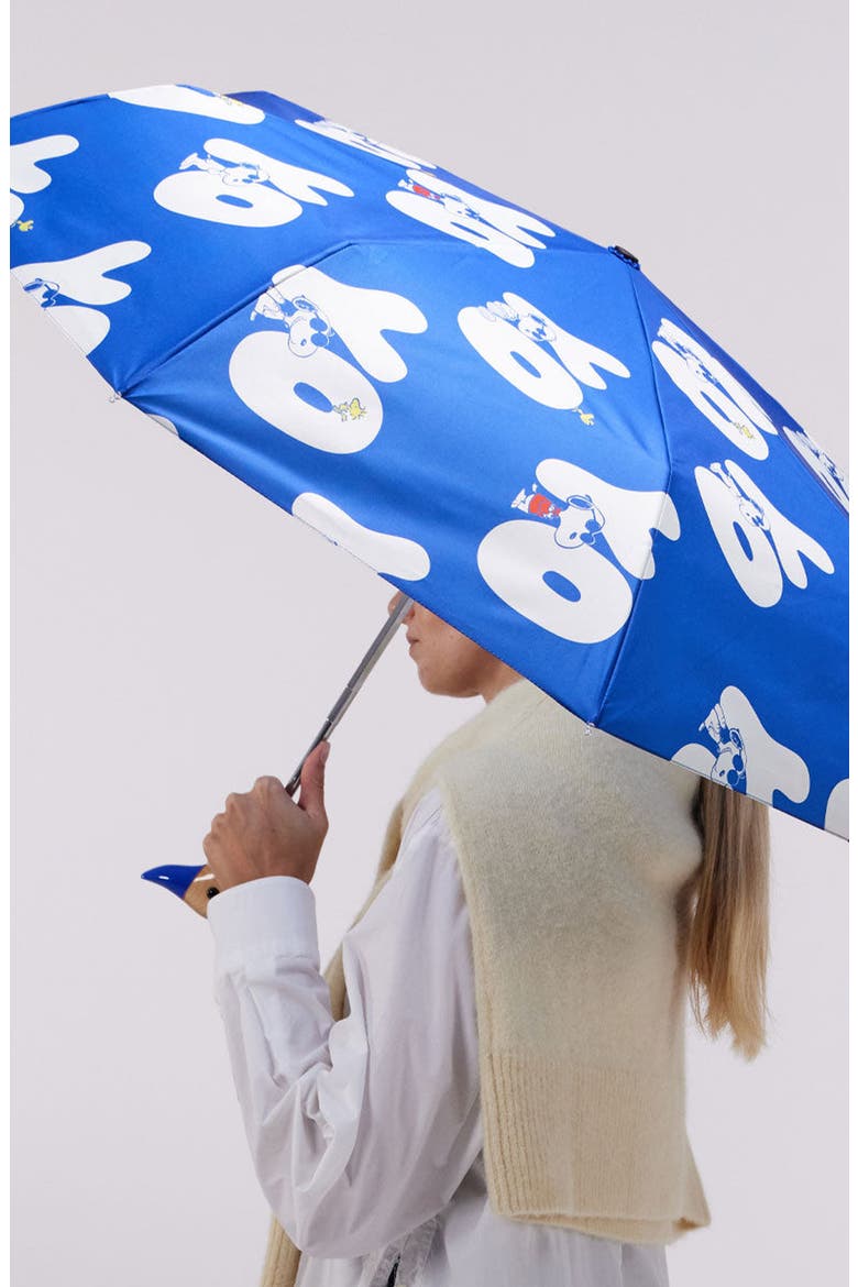 Peanuts Eco-Friendly Compact Duck Umbrella, Alternate, color, Yo