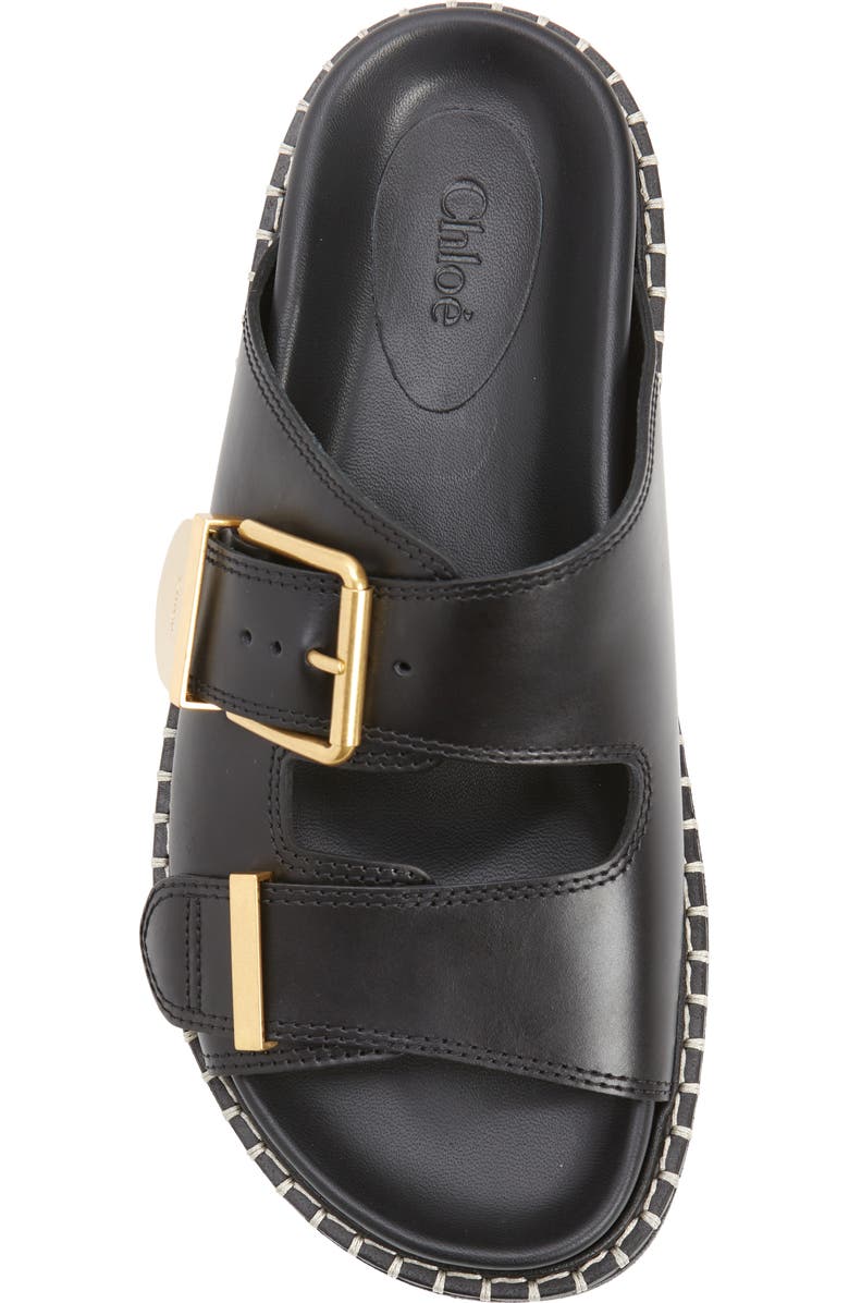 Chloé Rebecca Slide Sandal, Alternate, color, Black