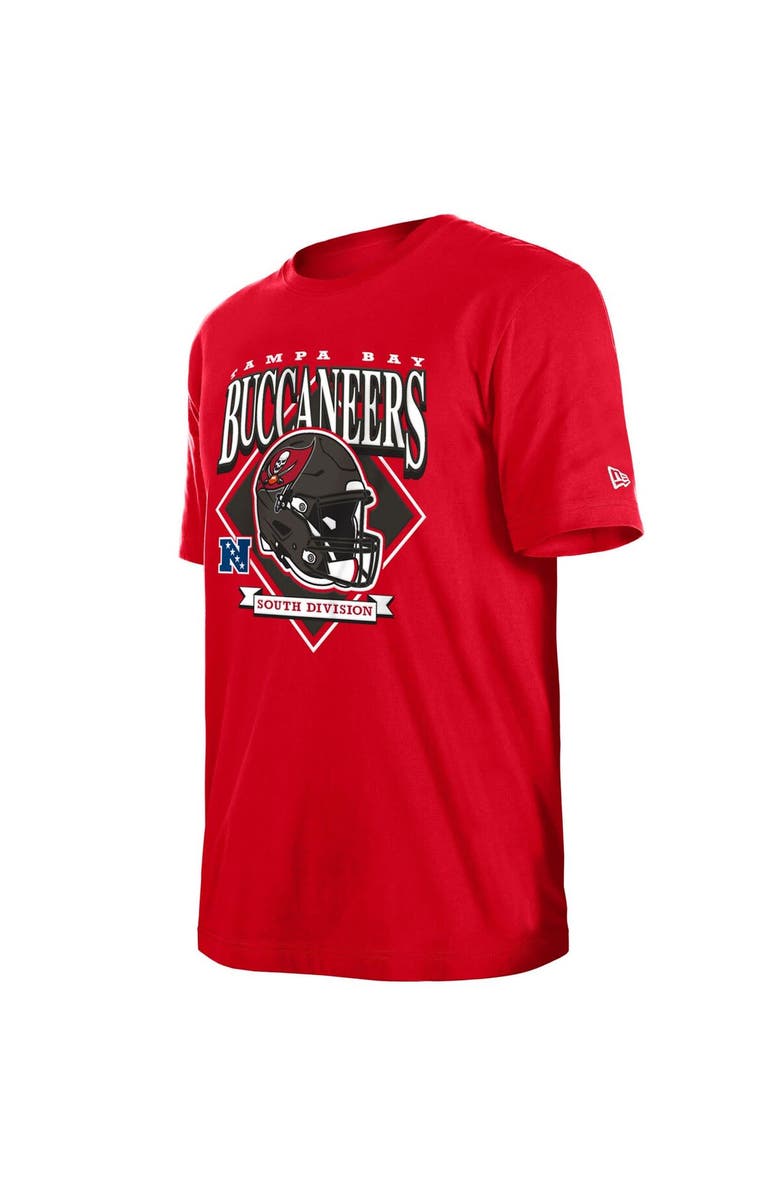 New Era Men's New Era Red Tampa Bay Buccaneers Team Logo T-Shirt, Alternate, color, Red