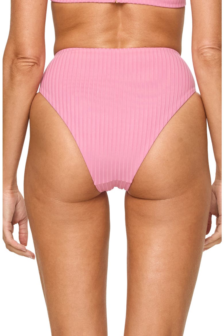 Savannah High Waist Bikini Bottoms, Alternate, color, FLEUR