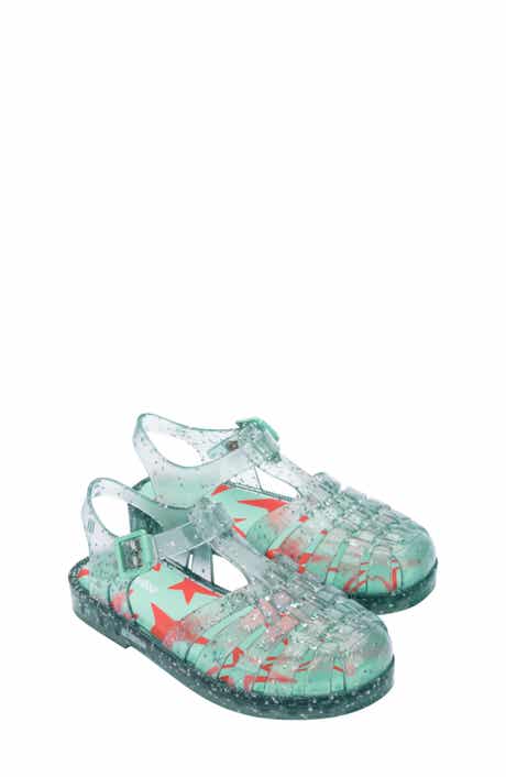 Mini Melissa Kids' Possession Metallic Jelly Sandal
