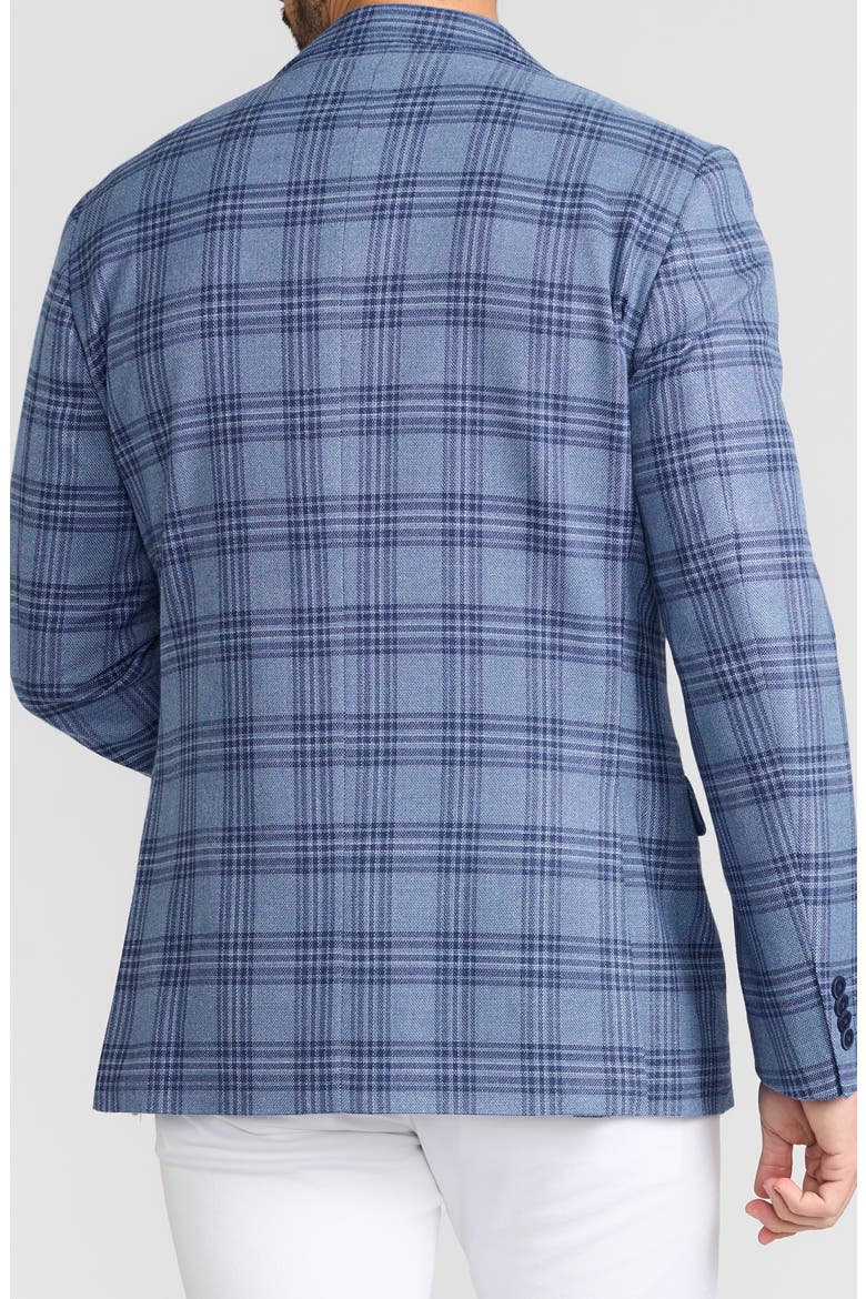 Plaid Sport Coat, Alternate, color, BLUE