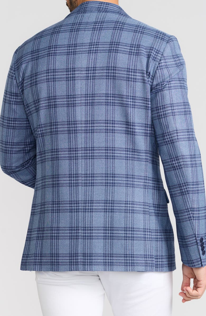 Ibiza Plaid Sport Coat, Alternate, color, Blue