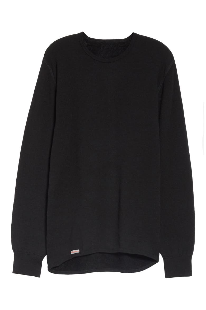 Crewneck 200 Top, Main, color, BLACK