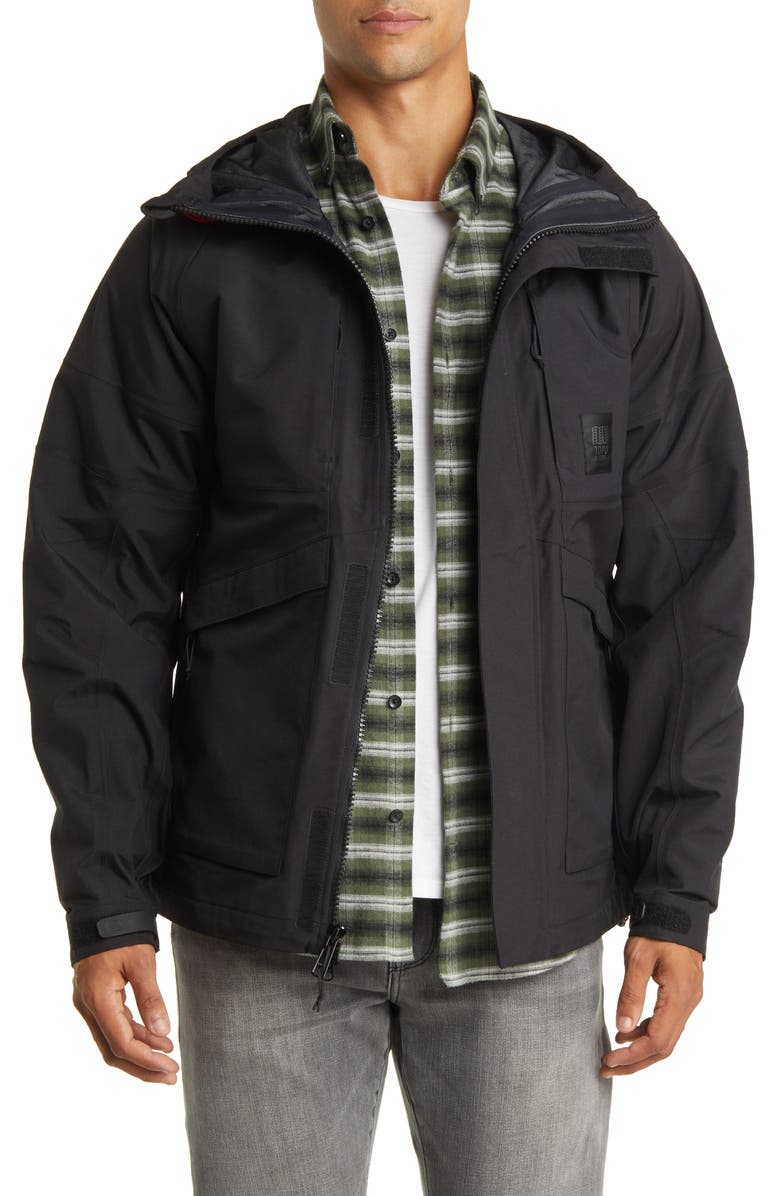 Topo Designs Mountain Waterproof Parka, Main, color, 