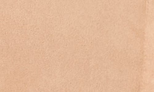 1.state Faux Suede Button-up Shirt In Brown