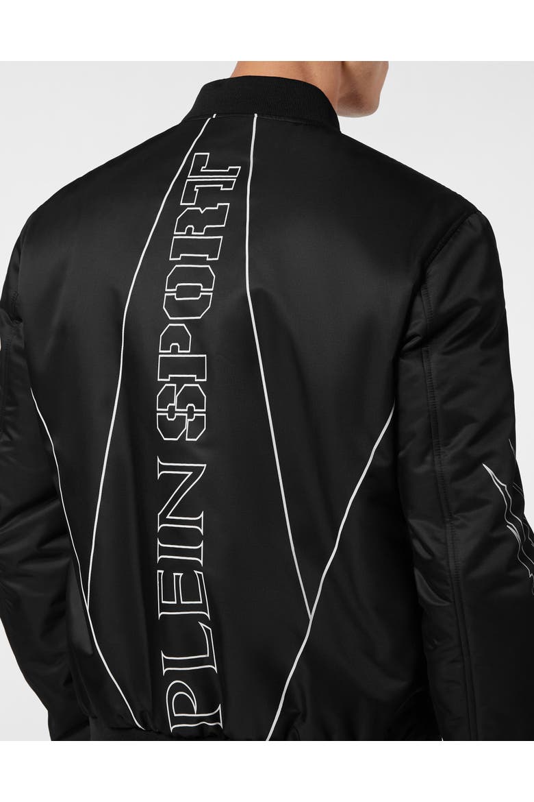 Nylon Bomber Tiger Court Edition Men, Alternate, color, black