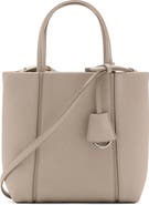 MANGO Mini Faux Leather Tote