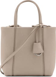 MANGO Mini Faux Leather Tote