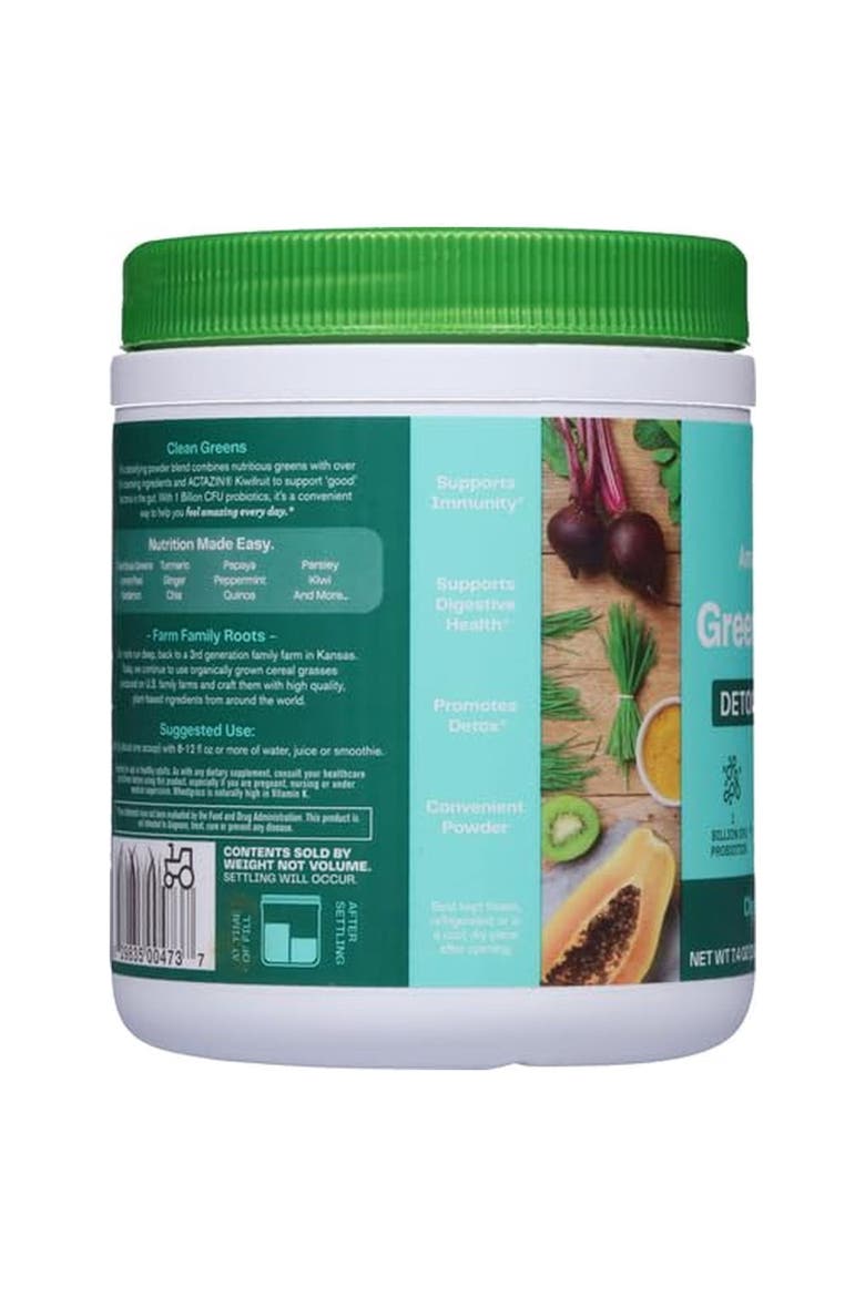 Detox Digest Green Superfood Powder Clean Greens 30 Servings, Alternate, color, None