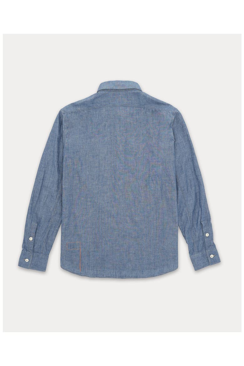 Osumi Cotton Shirt, Alternate, color, Light Blue