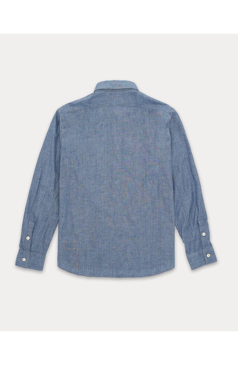 Fortela Osumi Cotton Shirt, Alternate, color, Light Blue