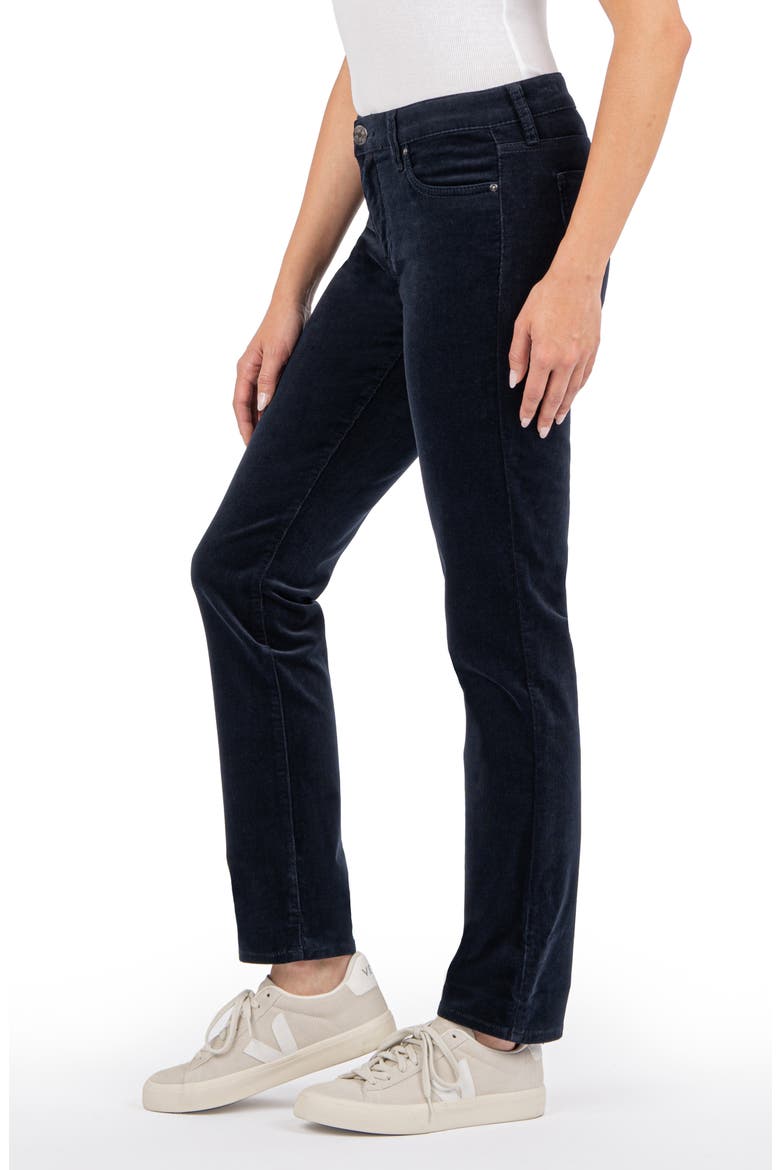 Catherine Stretch Cotton Corduroy Boyfriend Pants, Alternate, color, NAVY JM