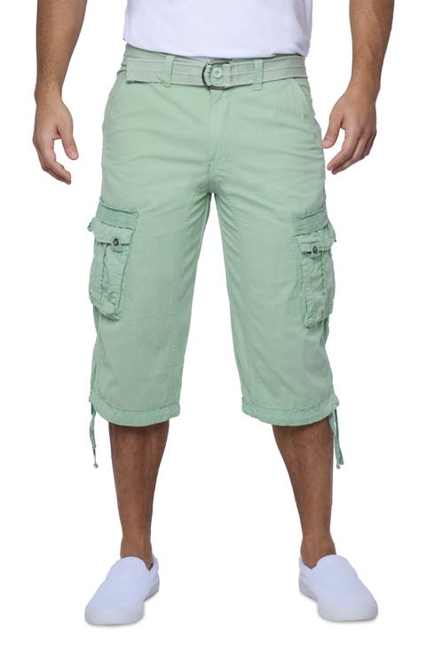 Belted Cargo Shorts