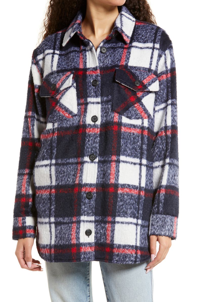 Thread & Supply Long Shirt Jacket, Alternate, color, 