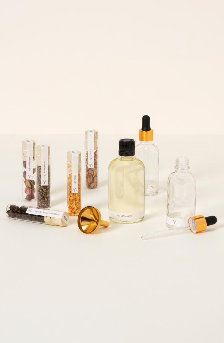 Uncommon Goods Make Your Own Aromatherapy Oil Kit, Main, color, Multi
