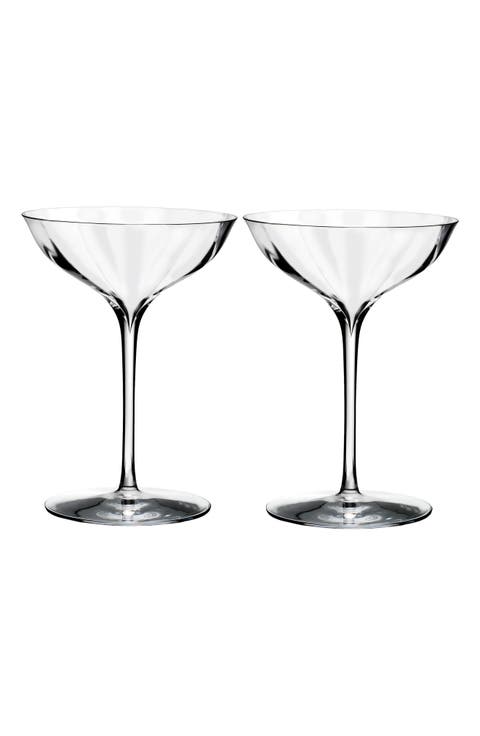 Set of 2 Coupe Glasses