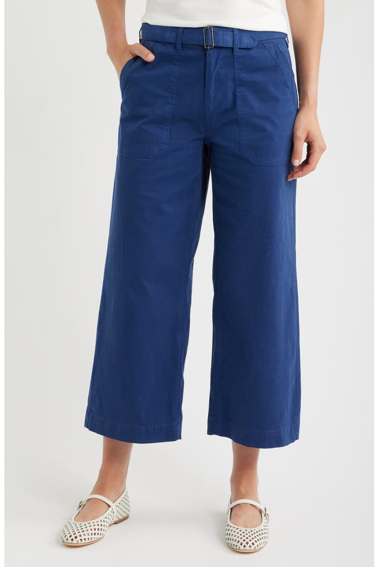 Highland Soft Stretch Wide Leg Pants, Main, color, RICH INDIGO