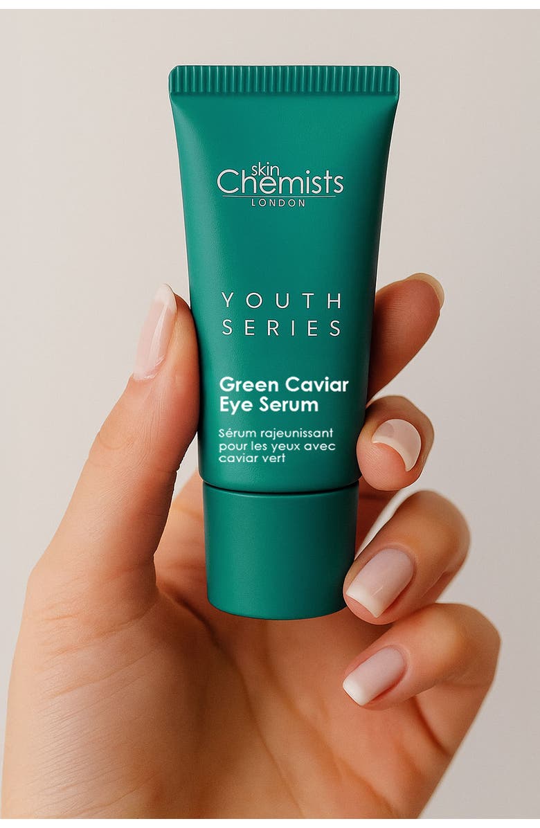 SKINCHEMISTS Youth Series Green Caviar Eye Serum 15ml, Alternate, color, 