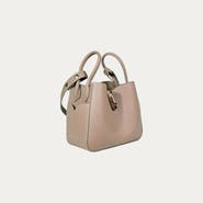 Mi Bolsa London Cotswolds Genuine Pebble Leather Crossbody Bag