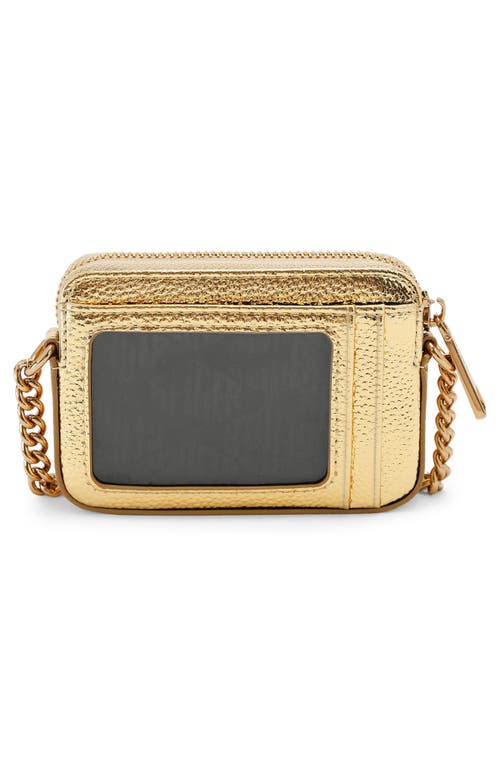 Kurt Geiger London Micro Kensington Camera Bag In Gold