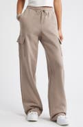 BP. Baggy Wide Leg Cargo Sweatpants