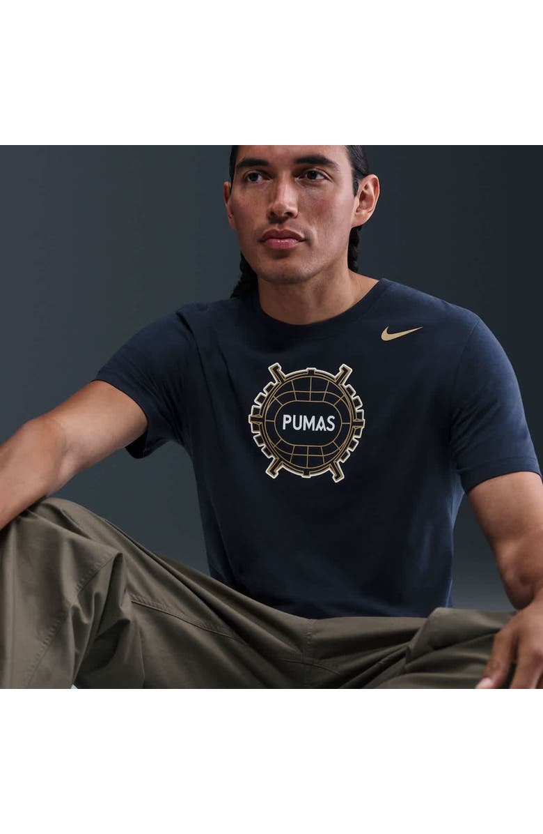 Nike Men
s Nike  Navy Pumas UNAM Estadio T-Shirt, Alternate, color, Navy