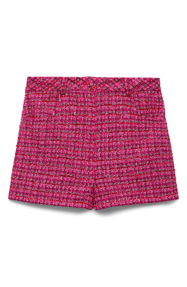 MANGO Tweed Shorts, Alternate, color, 
