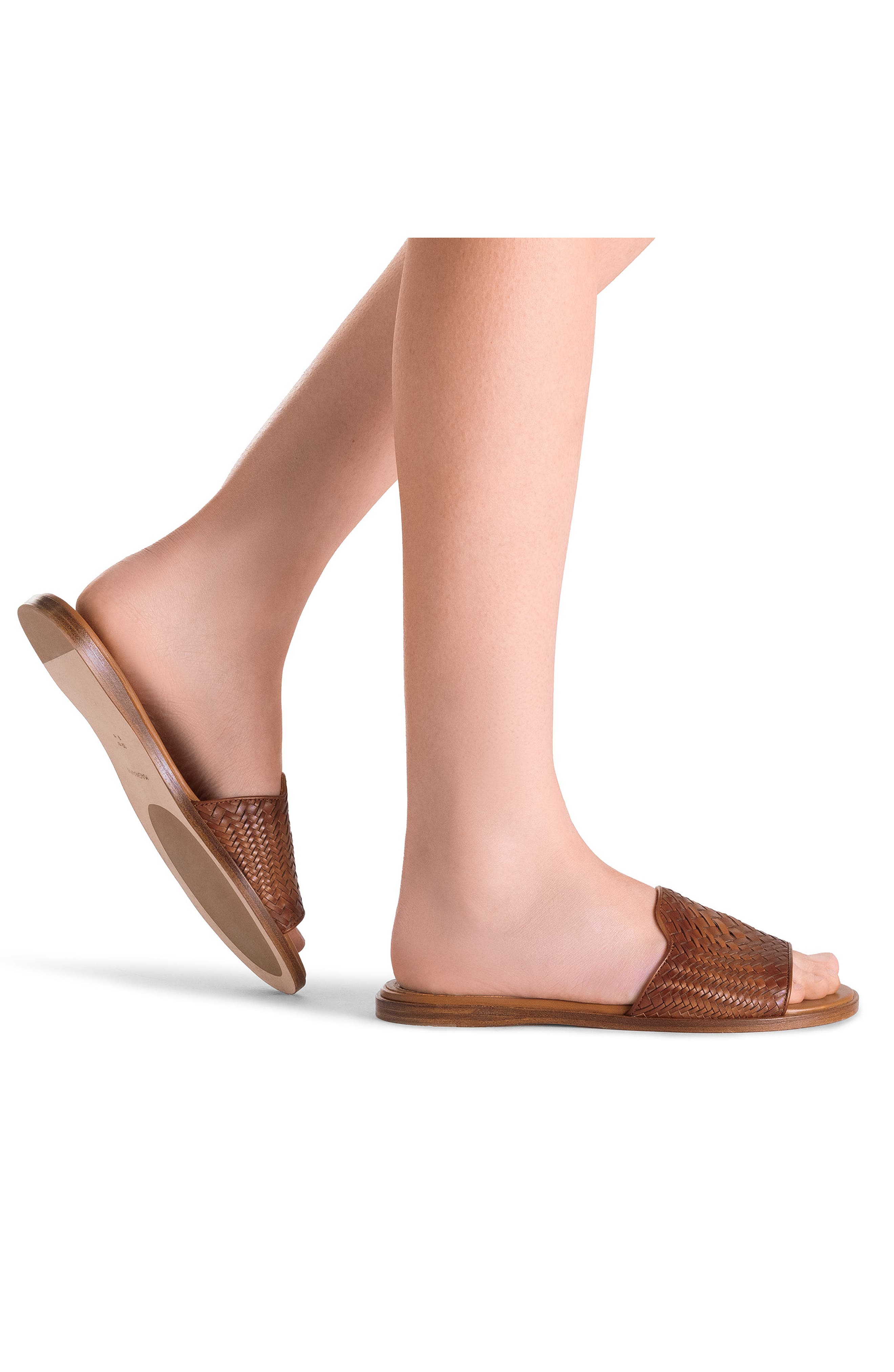 Magnanni Solara Woven Slide Sandal, Alternate, color, 