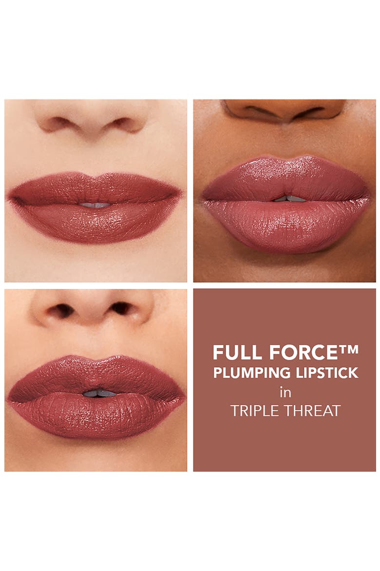 Full Force Plumping Lipstick, Alternate, color, TRIPLE THREAT