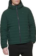Tommy Hilfiger Stretch Quilted Hooded Jacket