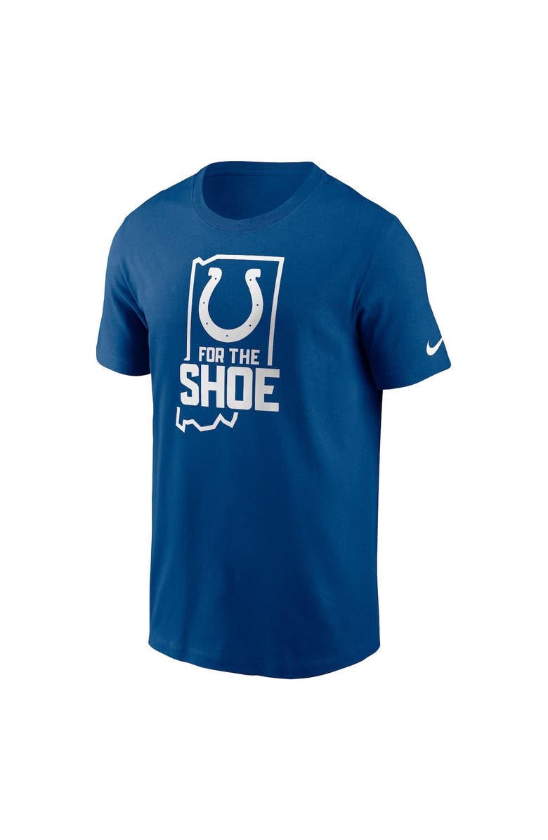 Nike Men's Nike Royal Indianapolis Colts Local Essential T-Shirt, Alternate, color, 