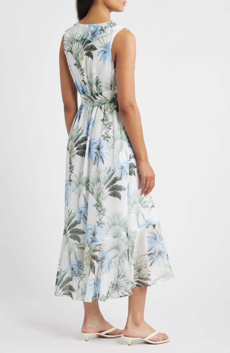 Tommy Bahama Palisade Palms Sleeveless Maxi Dress, Alternate, color, White