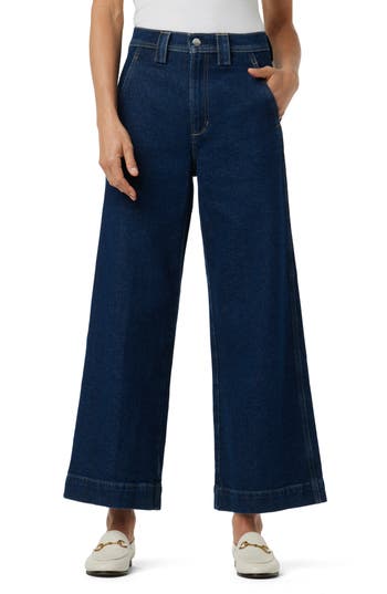 JOE'S JOE'S THE AVERY HIGH WAIST ANKLE WIDE LEG JEANS