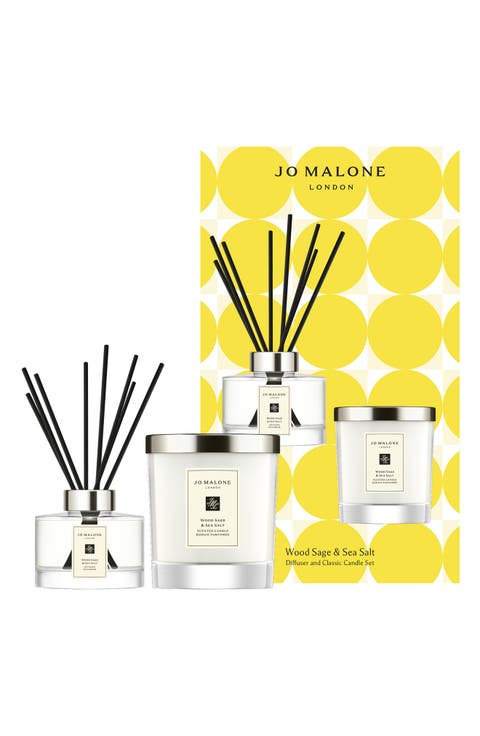 Wood Sage & Sea Salt Diffuser & Candle Set $197 Value