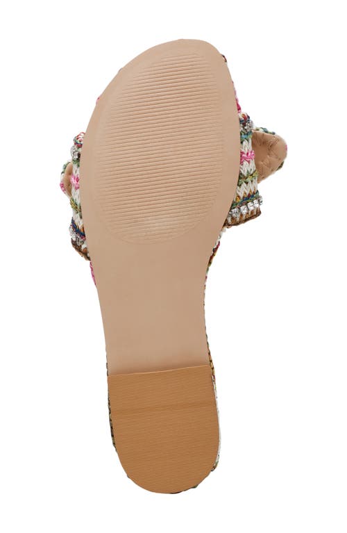 Steve Madden Misha Slide Sandal In Bright Multi