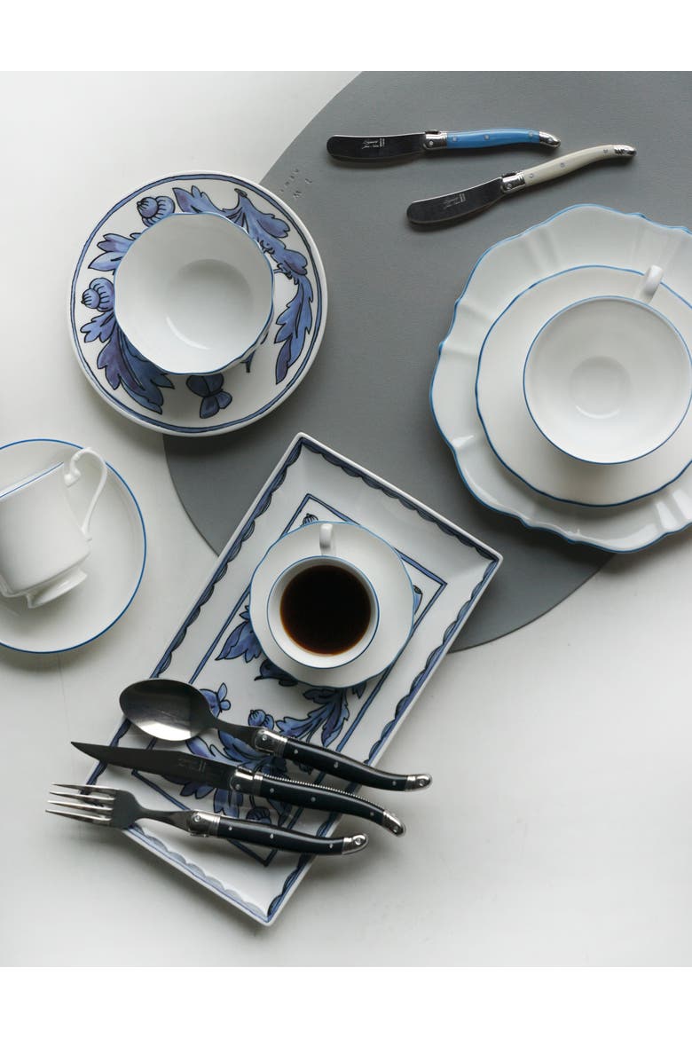 Heritage Blue Bird Rectangular Plate, Alternate, color, Multi