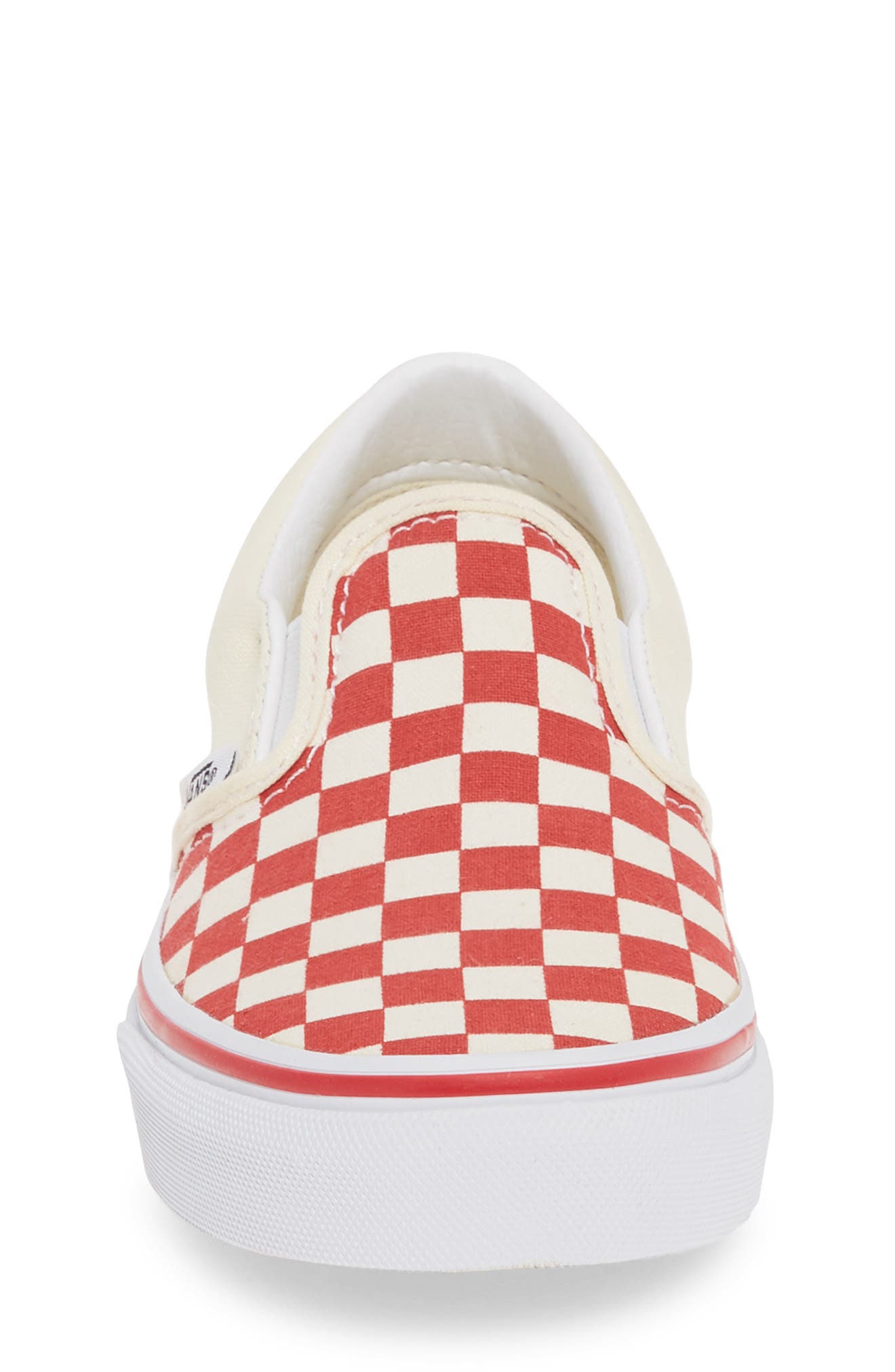 Vans Classic Checkerboard Slip-On Sneaker, Alternate, color, 