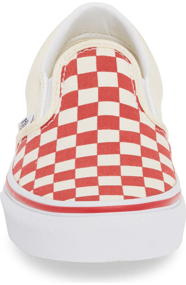 Vans Classic Checkerboard Slip-On Sneaker, Alternate, color,