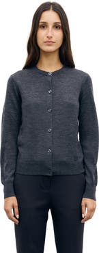 GERARD DAREL Rene Merino Wool Button Cardigan