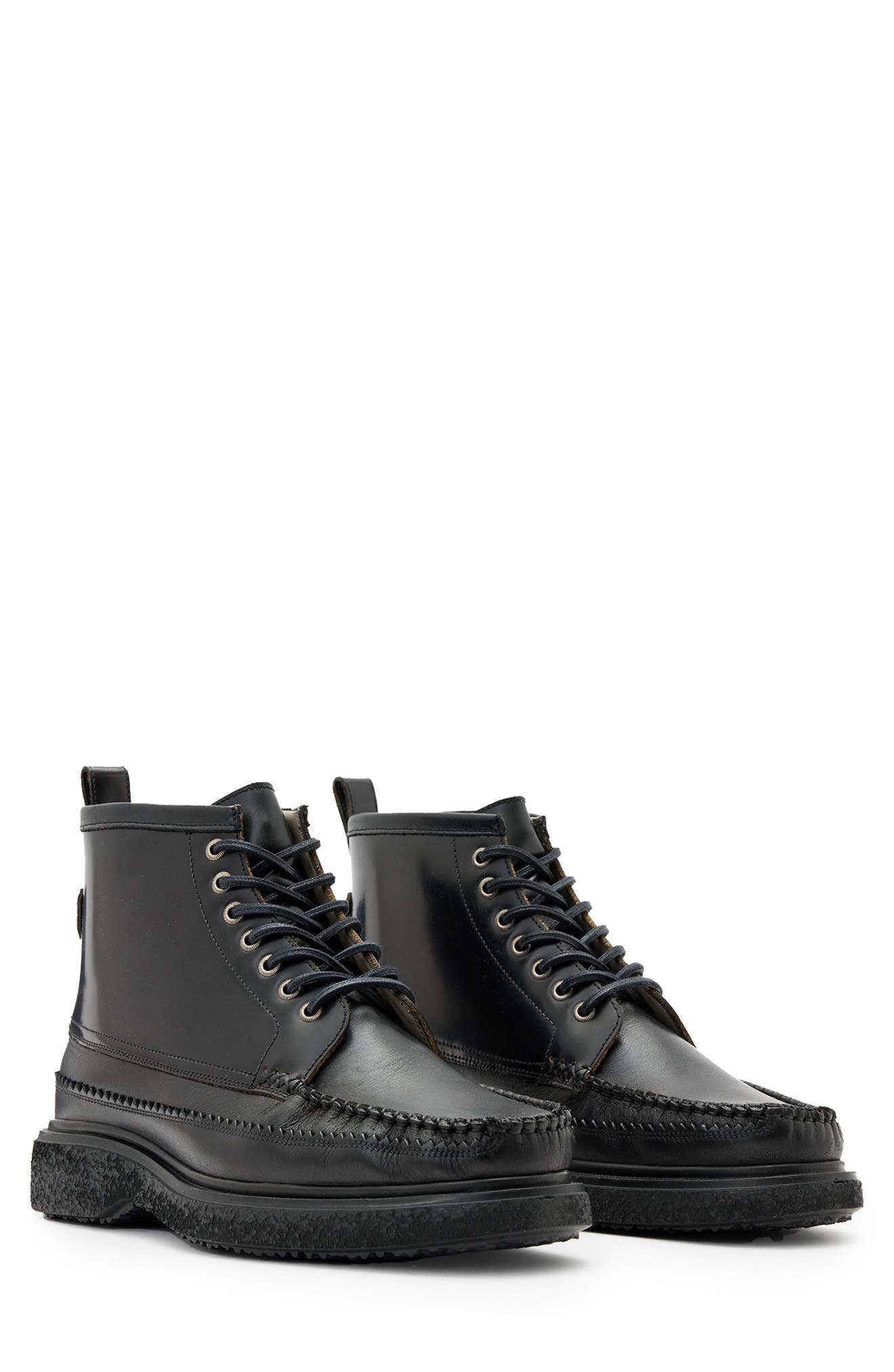 AllSaints Gibbs Moc Toe Boot