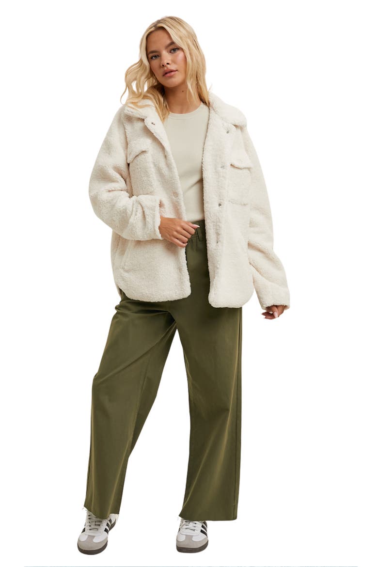 Raw Hem Wide Leg Jeans, Alternate, color, OLIVE