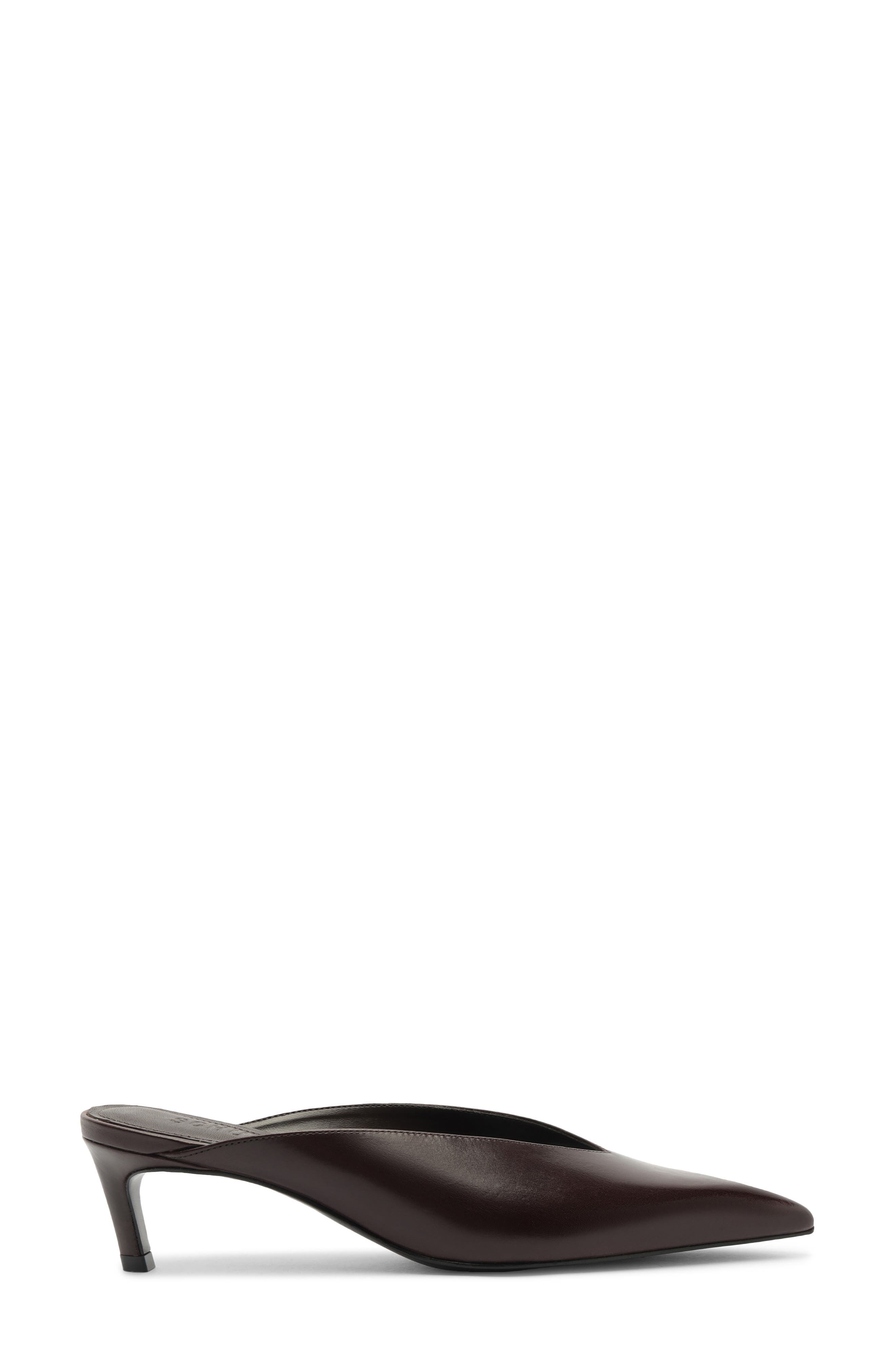 Schutz Loren Mule, Alternate, color, Dark Brown